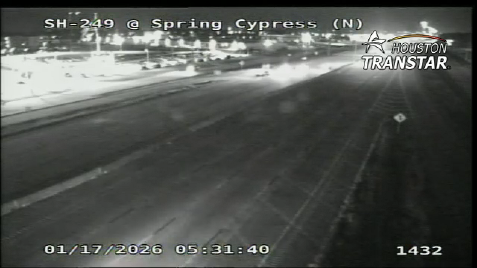 Wrong-way driver killed in fiery crash on Tomball Parkway in northwest Harris County, sheriff says