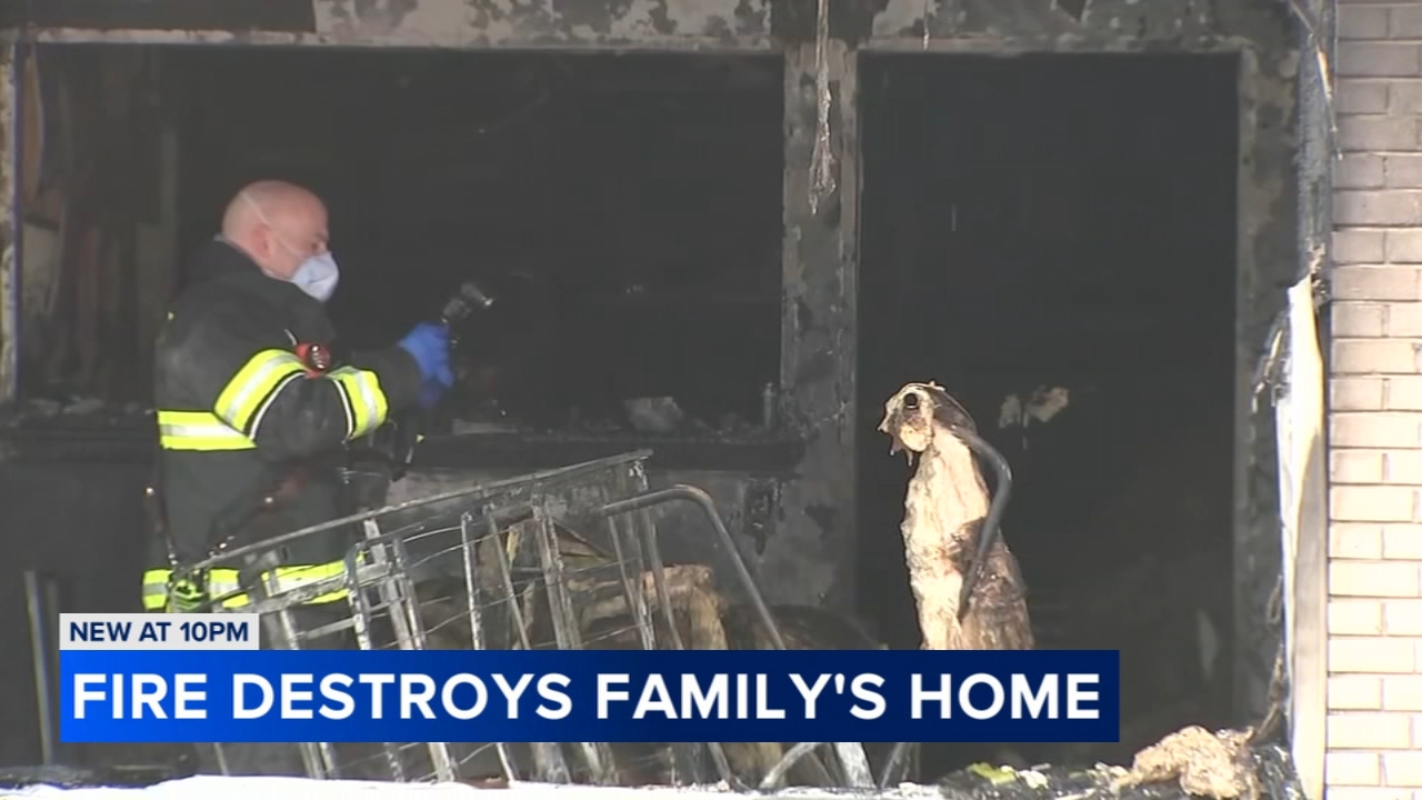 Family with newborn baby displaced after house fire in Skokie