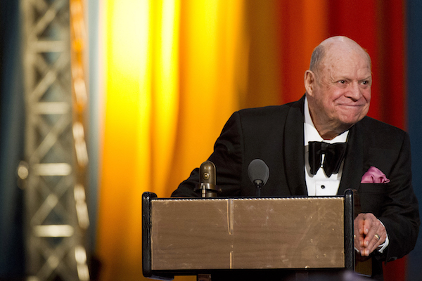 <div class='meta'><div class='origin-logo' data-origin='Creative Content'></div><span class='caption-text' data-credit='AP Photo/Charles Sykes, File'>In this April 28, 2012 file photo, Don Rickles appears onstage at The 2012 Comedy Awards in New York. The Friars Club is honoring Rickles with a lifetime achievement award.</span></div>