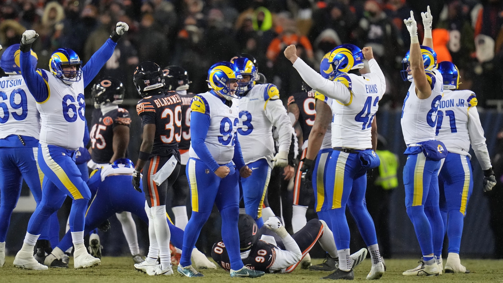 Los Angeles Rams advance to NFC championship game with 20-17 overtime win over Chicago Bears
      