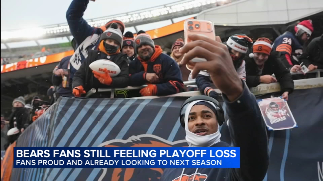 Devastated Bears fans proud of season, optimistic about next year