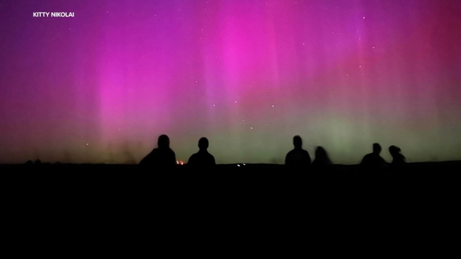 Northern lights could be visible from across the Bay Area Monday night
