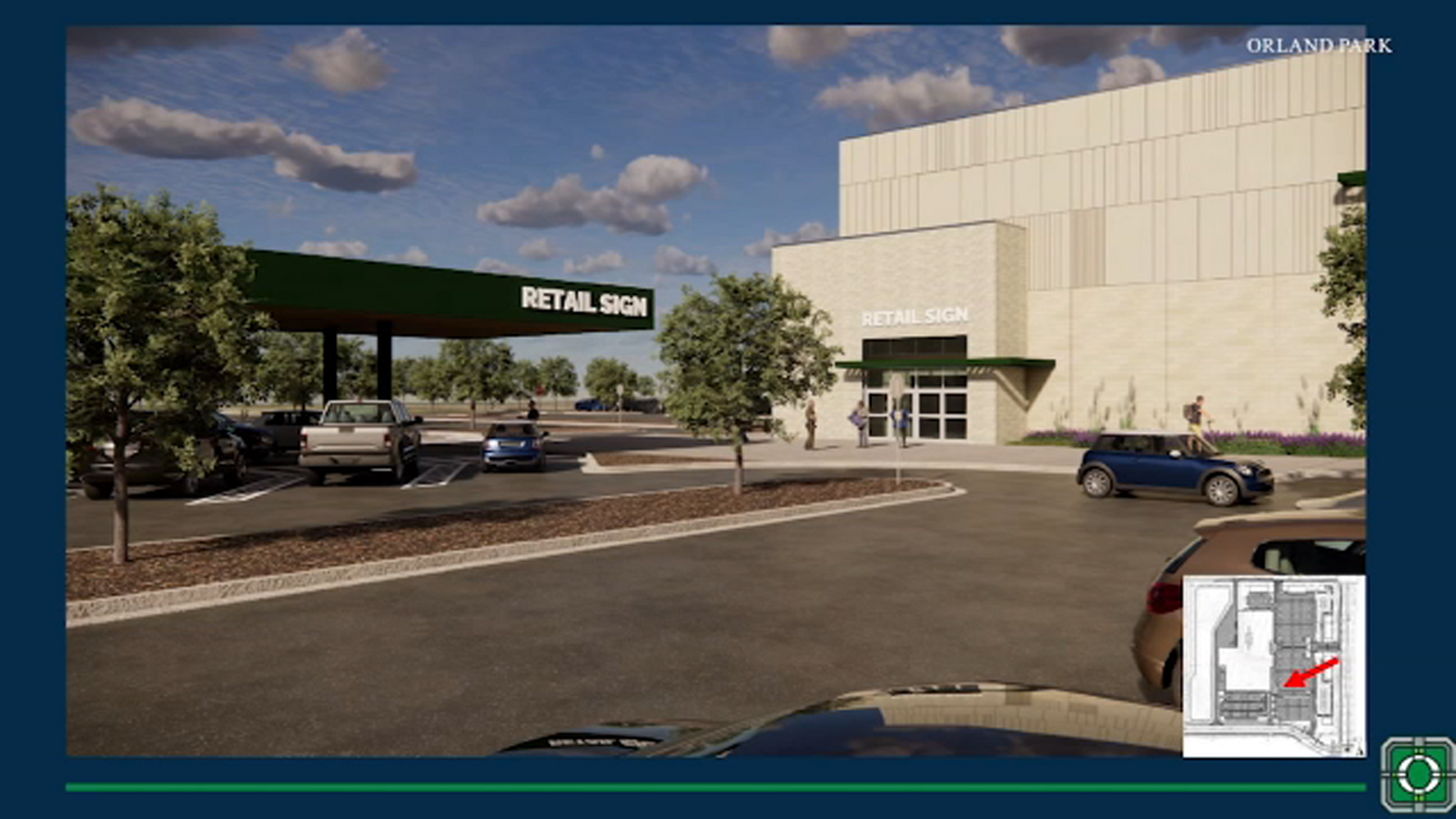 Orland Park Village Board approves plans for Amazon's first physical megastore
      