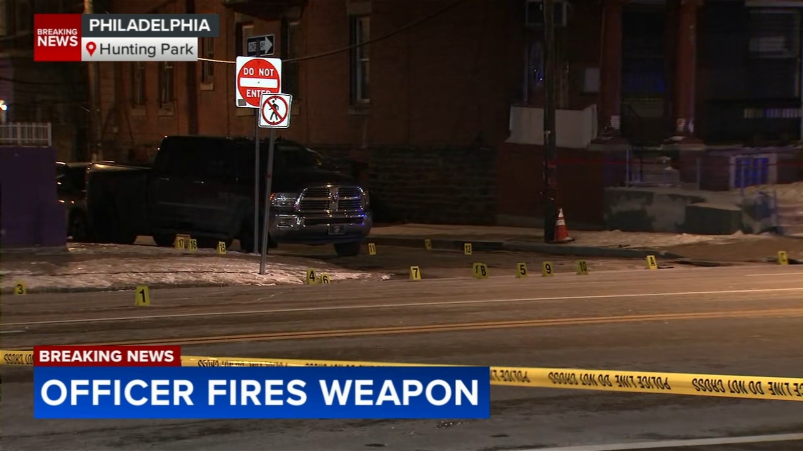 Man injured in Hunting Park shooting; officer discharged weapon during incident