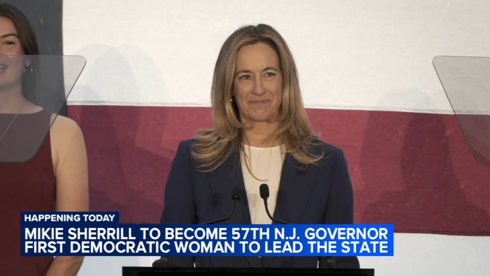 Mikie Sherrill to be sworn in as New Jersey's 57th Governor
      