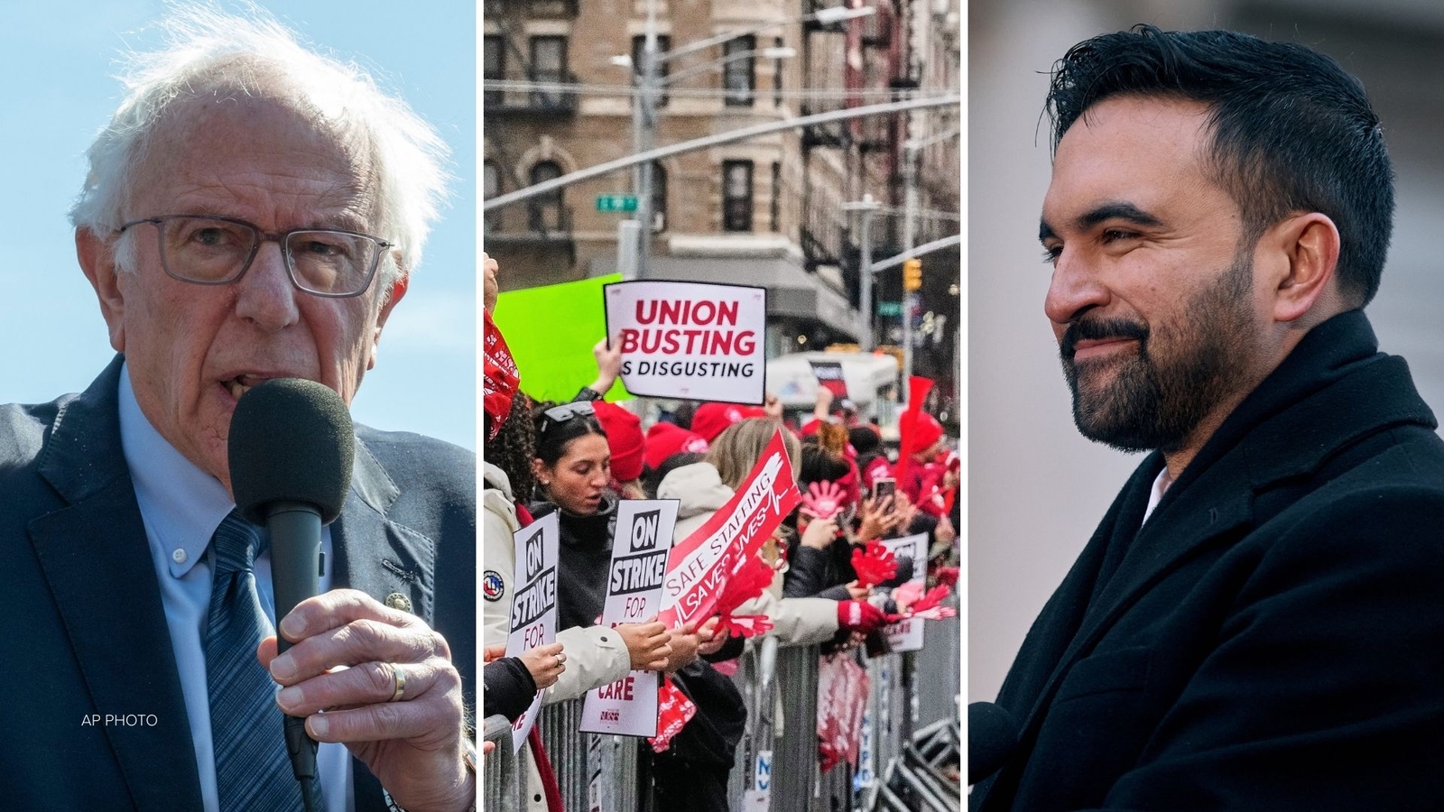 Mayor Zohran Mamdani, Sen. Bernie Sanders to join picketing nurses on ninth day of strike