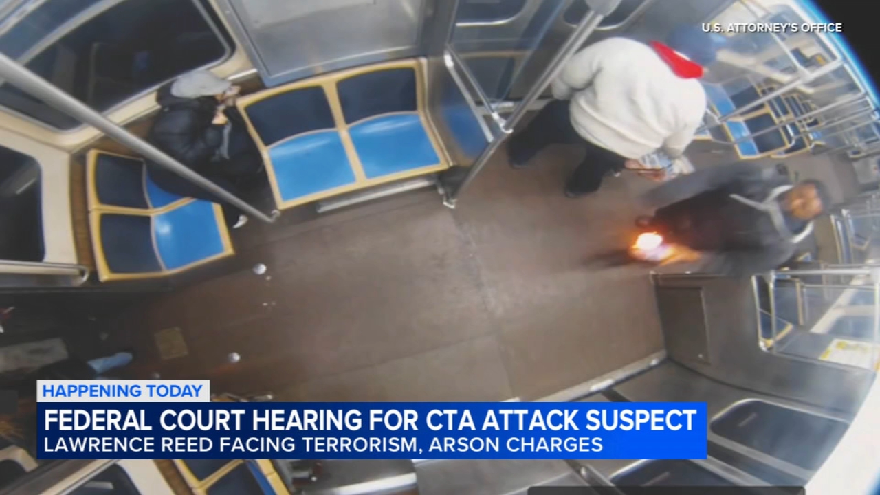 Lawrence Reed, accused in CTA Blue Line fire attack, due in court