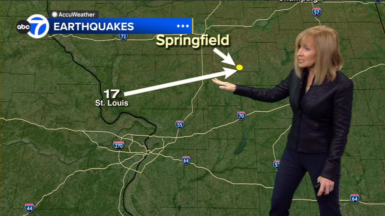 Earthquake shakes parts of downstate Illinois, USGS confirms