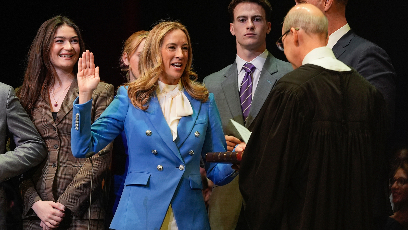 Democrat Mikie Sherrill sworn in as New Jersey's 57th governor