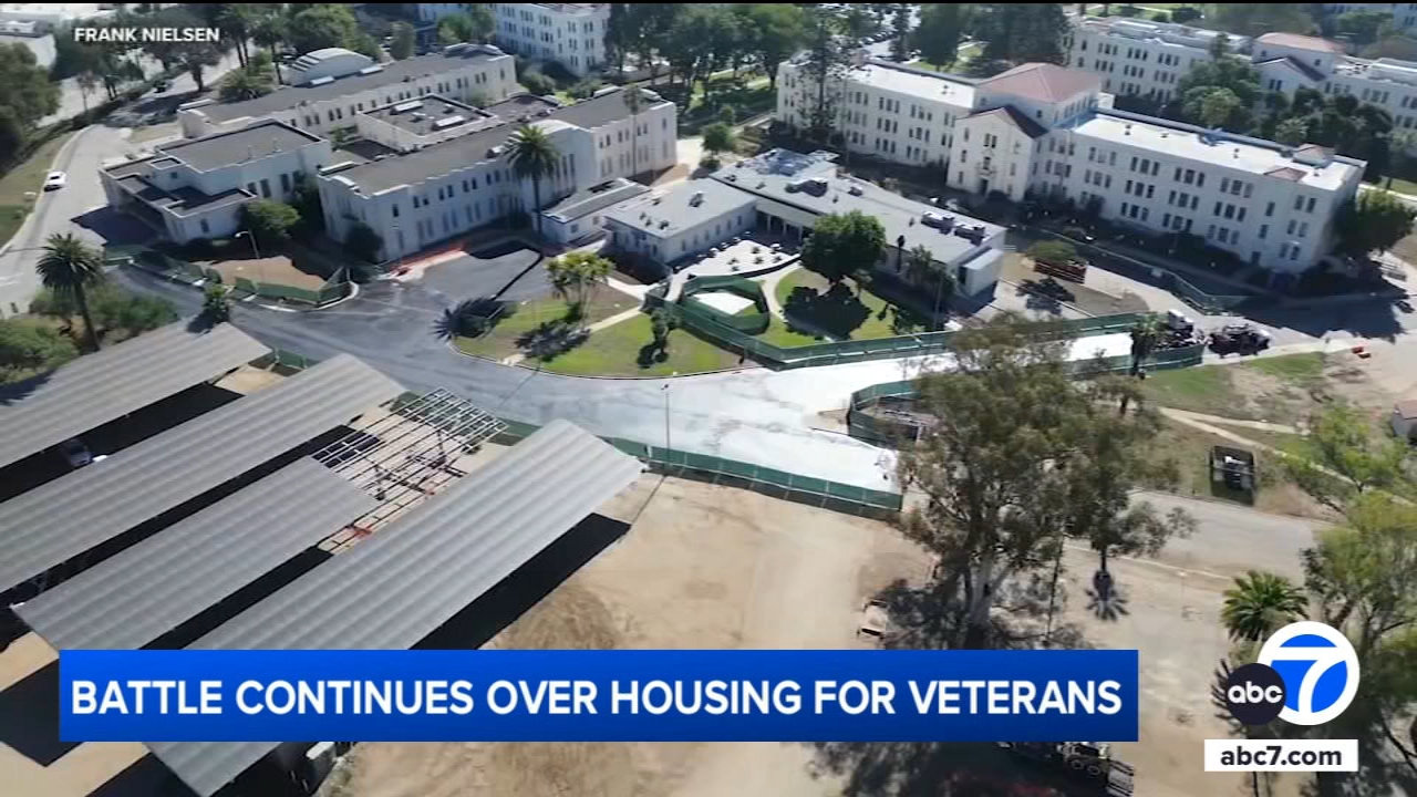 VA, Justice Department tout progress on units for unhoused veterans at West LA campus