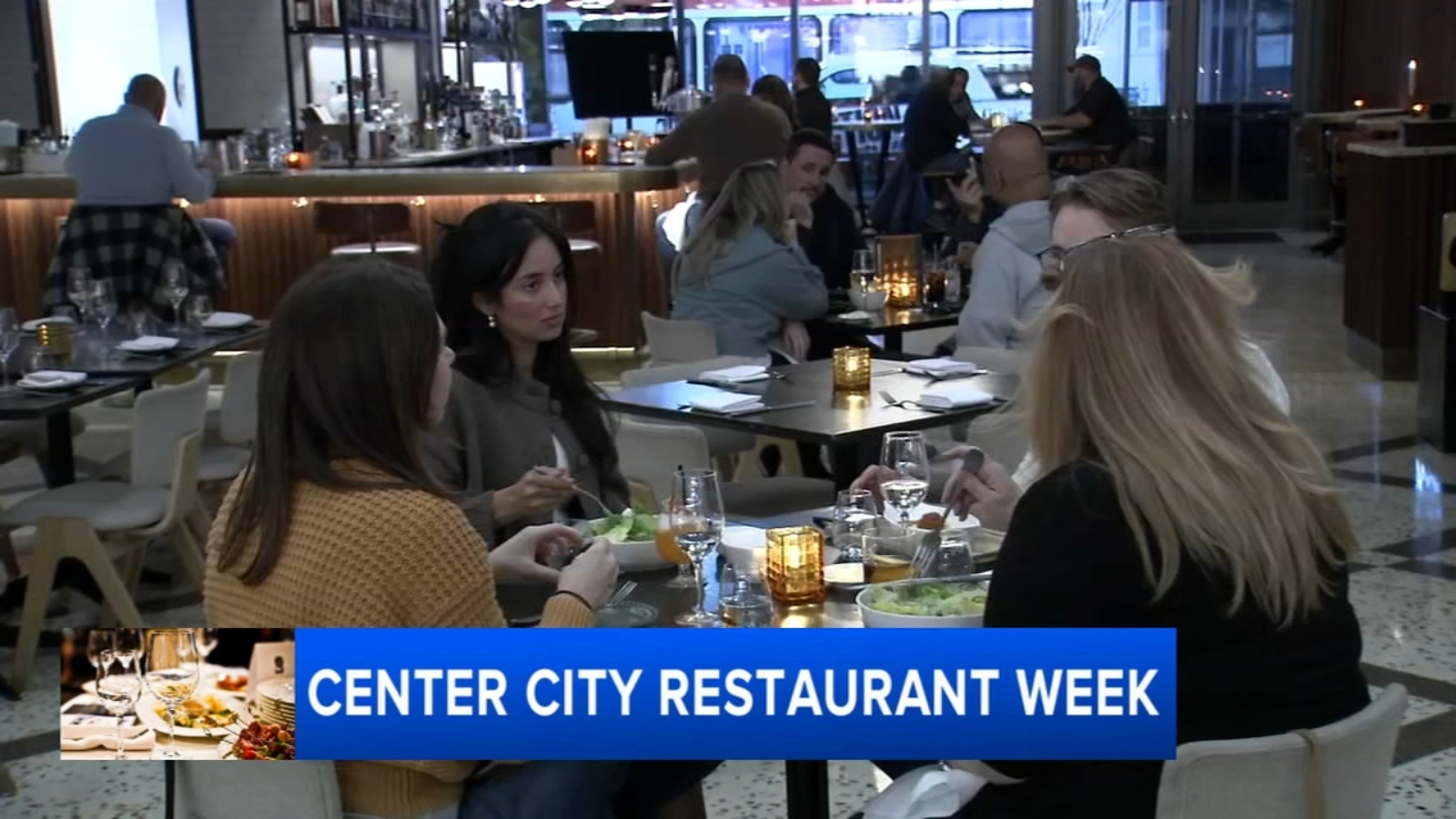 Diners pack businesses for Center City District Restaurant Week despite cold weather