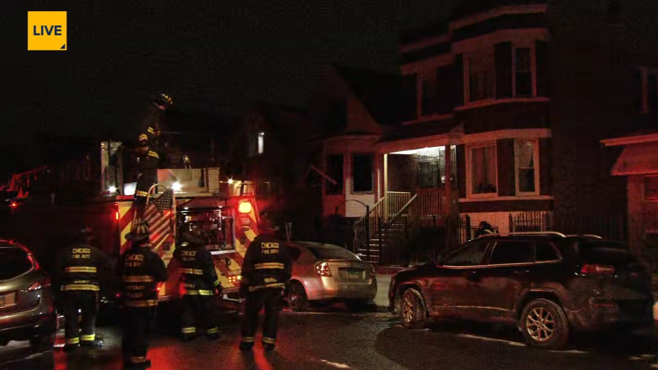 Woman, child rescued from house fire in Hanson Park, Chicago fire officials say