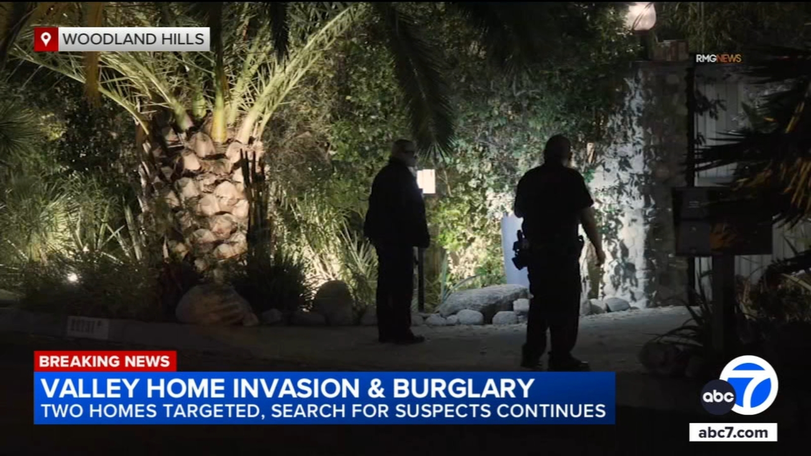 Residents held at gunpoint in 1 of 2 break-ins at San Fernando Valley homes, police say
      