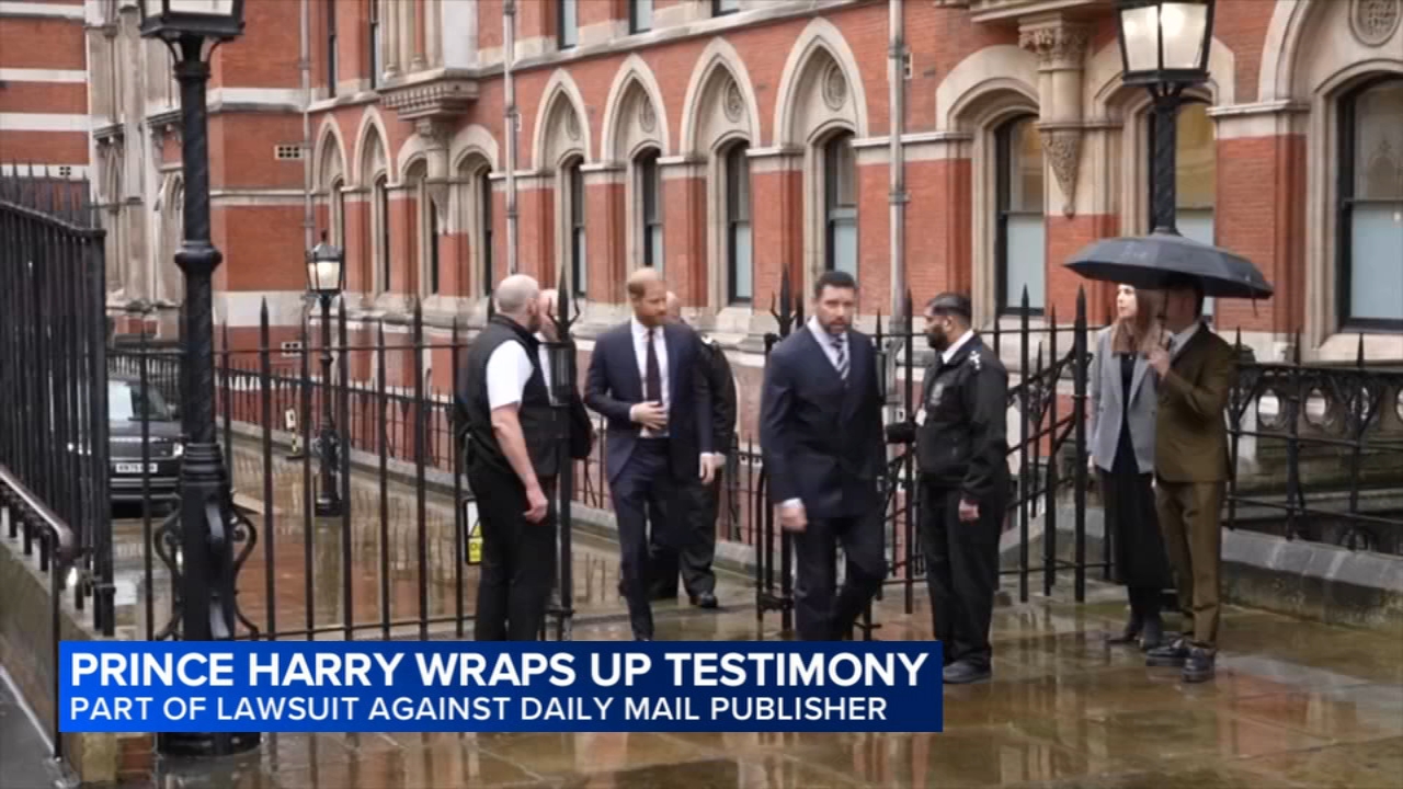 Prince Harry testifies, disputes having 'leaky' social circle in Daily Mail trial