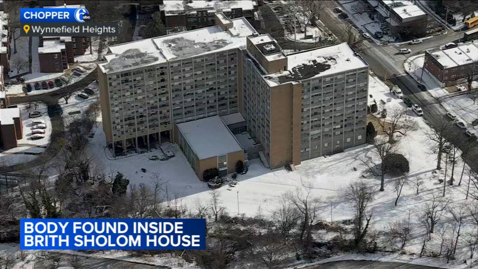 Body found inside senior housing complex in Philadelphia
