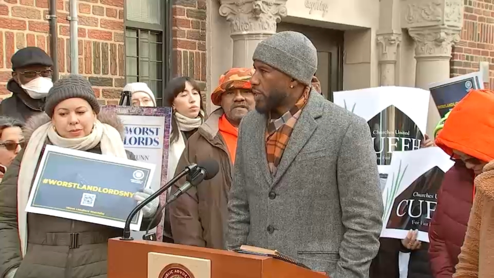 New York City public advocate reveals his annual worst landlord watchlist