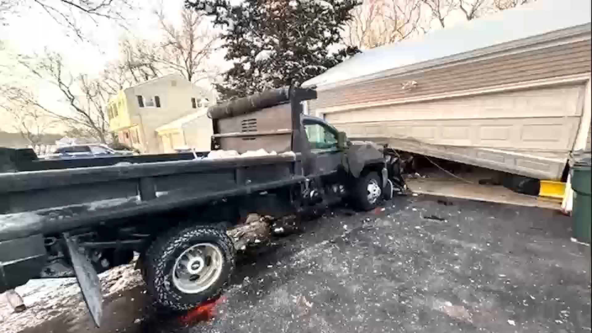 Snow plow driver accused of being high on cocaine during crash into Fairfield home