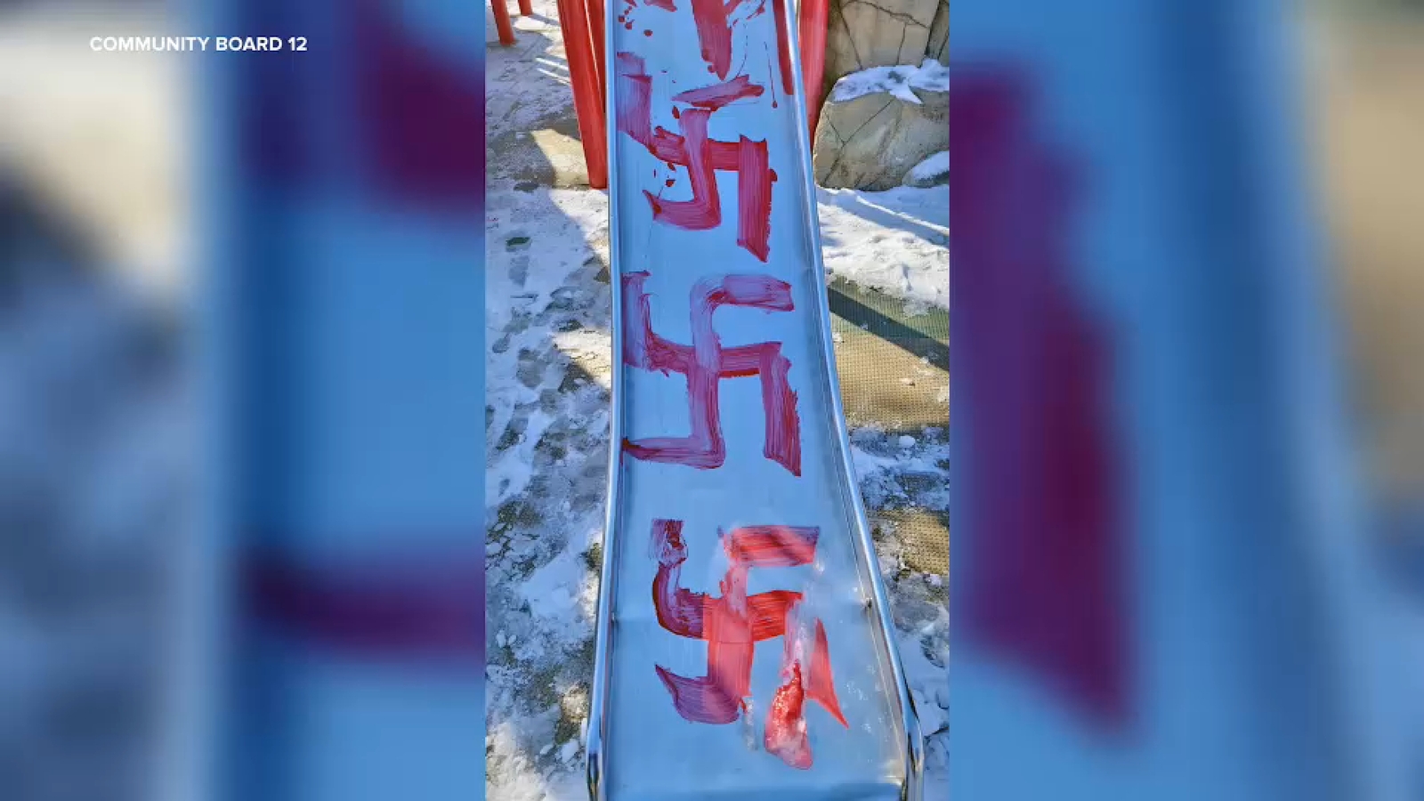 57 swastikas found in Brooklyn playground; NYPD Hate Crimes Task Force investigating
      