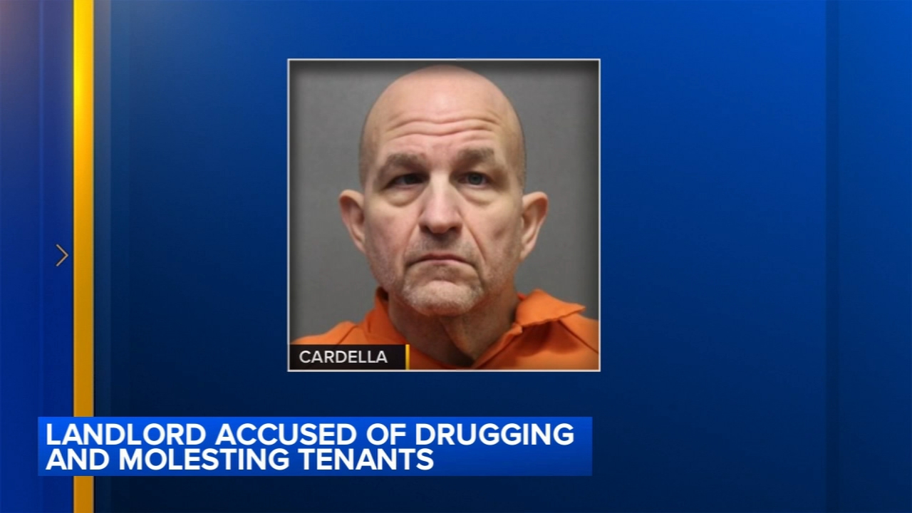 Landlord accused of drugging, molesting tenants in Burlington County, New Jersey