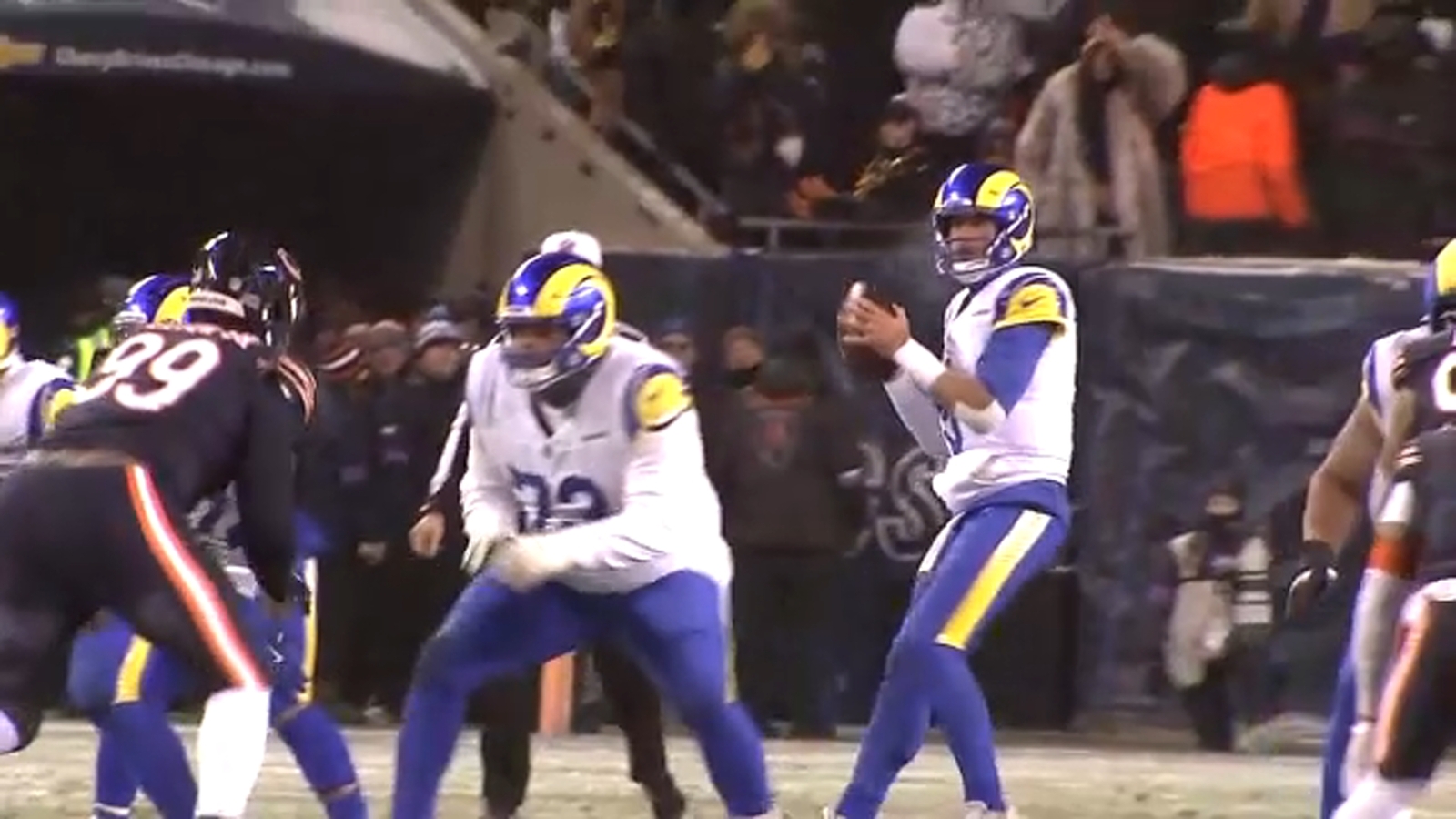 Sunday's game between the Rams and Seahawks could be very close, according to the data
      