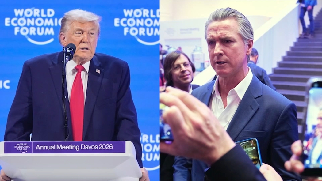 Bài phát biểu của Thống đốc California Gavin Newsom tại Diễn đàn Kinh tế Thế giới ở Davos bị hủy bỏ sau khi ông chỉ trích bài phát biểu của Tổng thống Trump - ABC30 Fresno