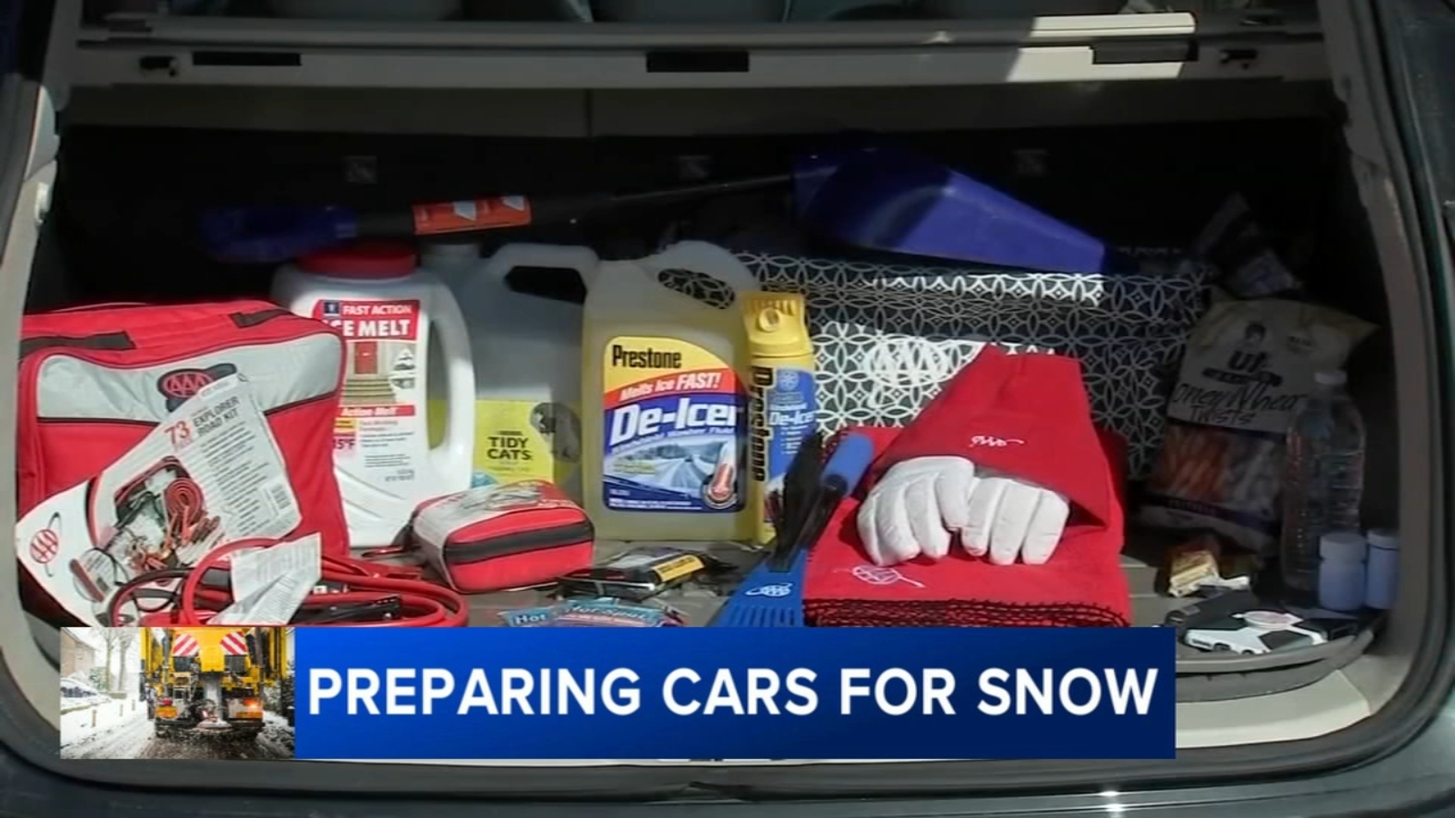 AAA urges drivers to be prepared ahead of major winter storm
      