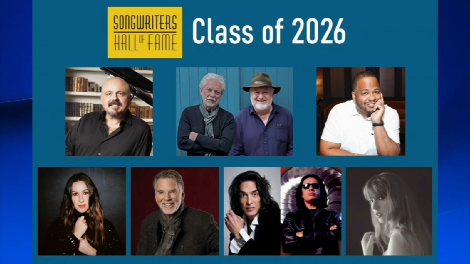 Taylor Swift, Kenny Loggins, Alanis Morissette and more get into Songwriters Hall of Fame
      