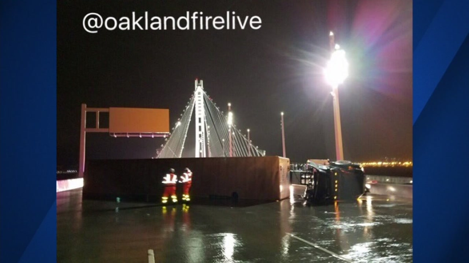 All lanes reopen after big-rig accident on Bay Bridge - ABC7 San Francisco