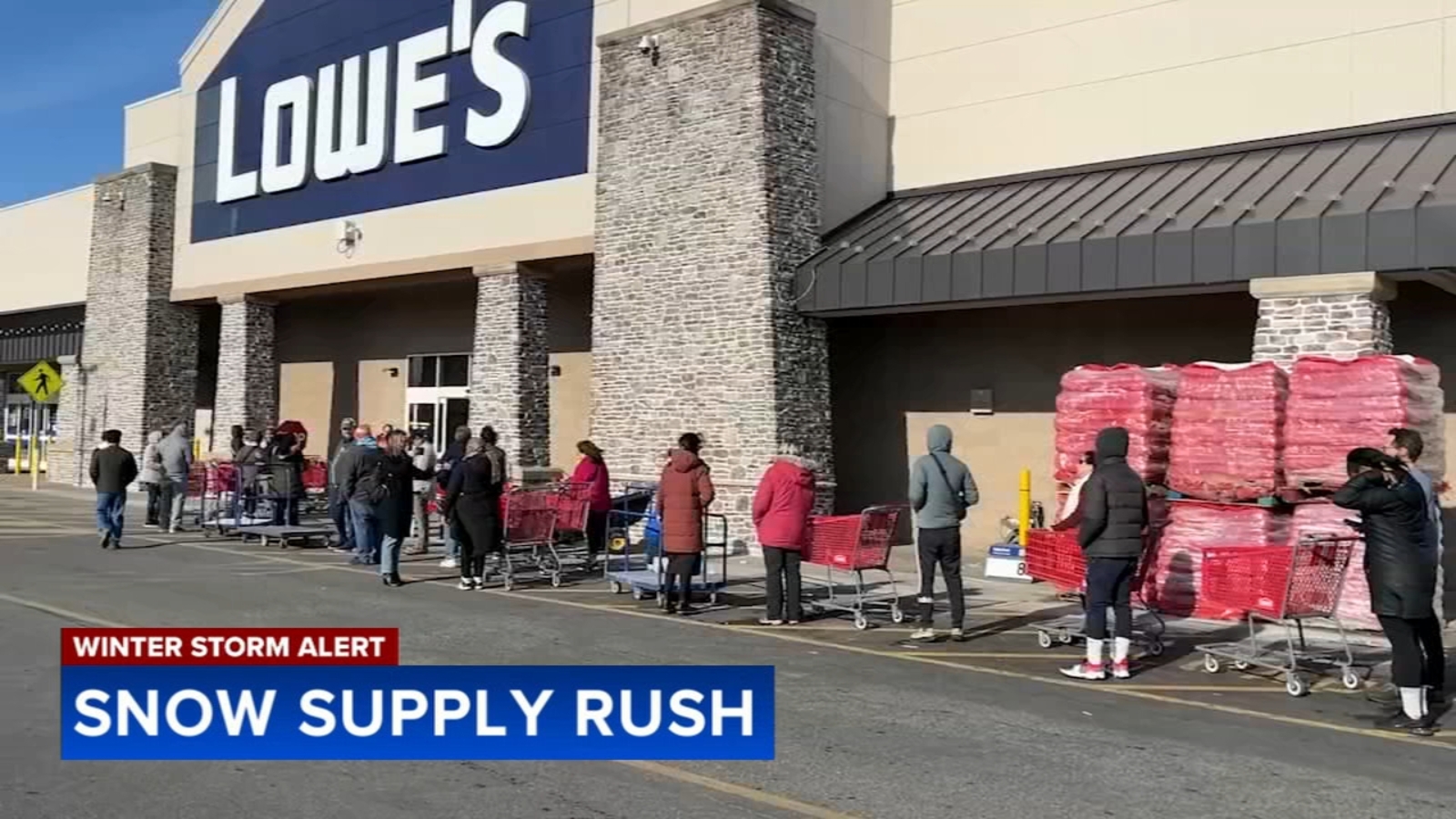 Salt appears to be in short supply ahead of winter storm in the Philadelphia region