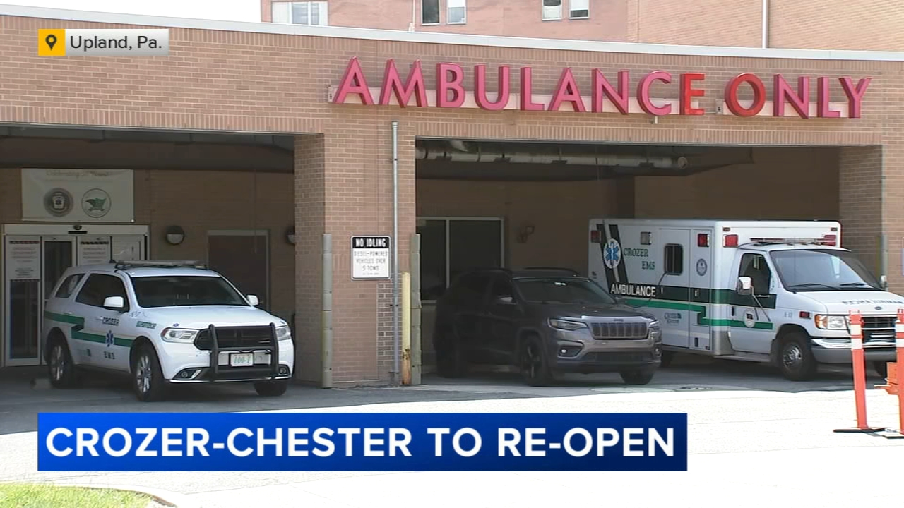 Crozer Chester Medical Center in Delaware County could be reopened