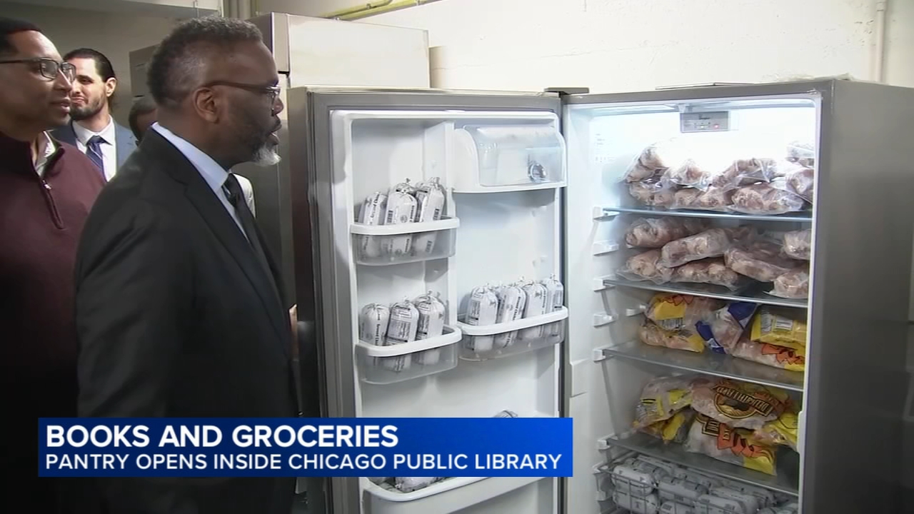 West Side library officially opens food pantry inside facility