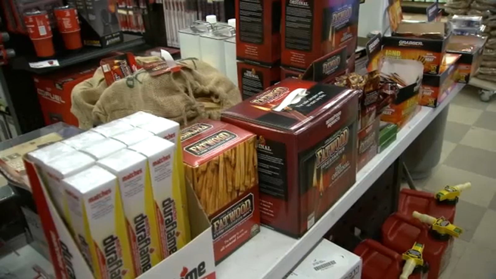 Some families staying put, some leaving town to escape the winter storm