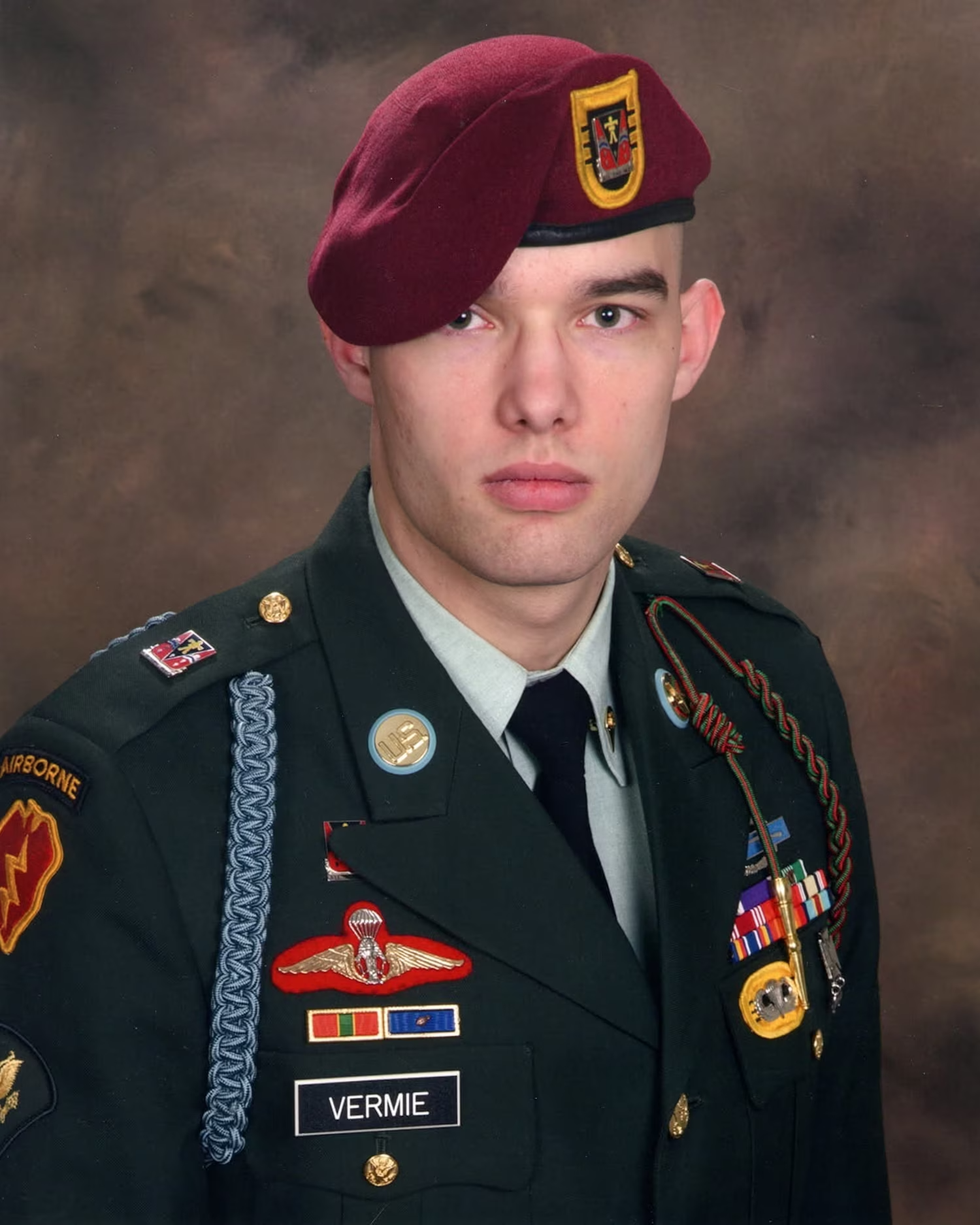 Veteran Army combat soldier William Vermie is seen in this undated photo.