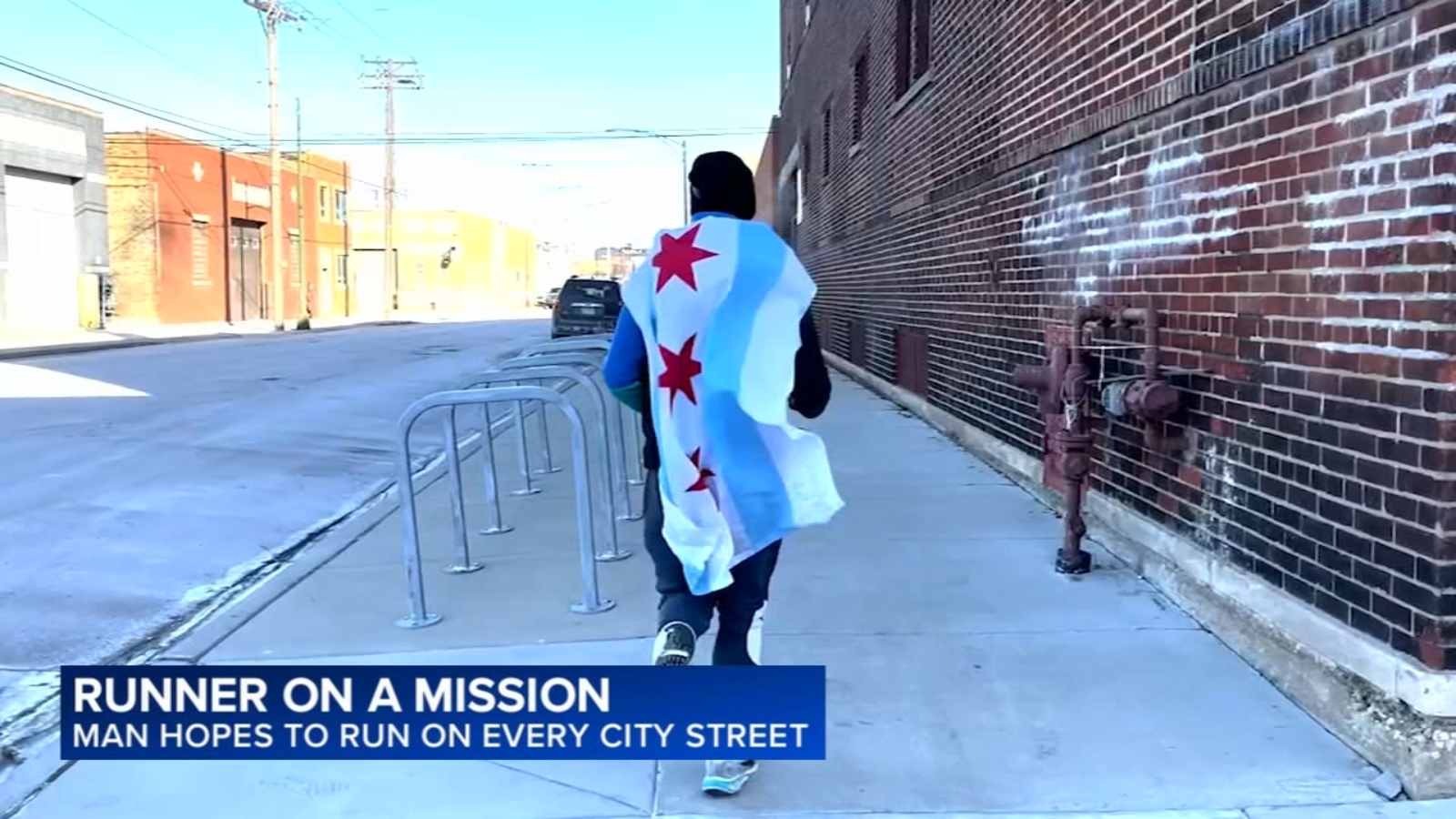 Man continues mission to run every single street in Chicago amid extreme cold
      
