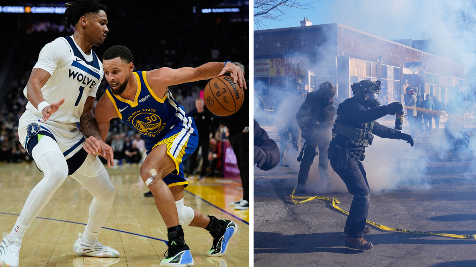 Warriors vs. Timberwolves game postponed after deadly Minneapolis shooting involving federal agents
      