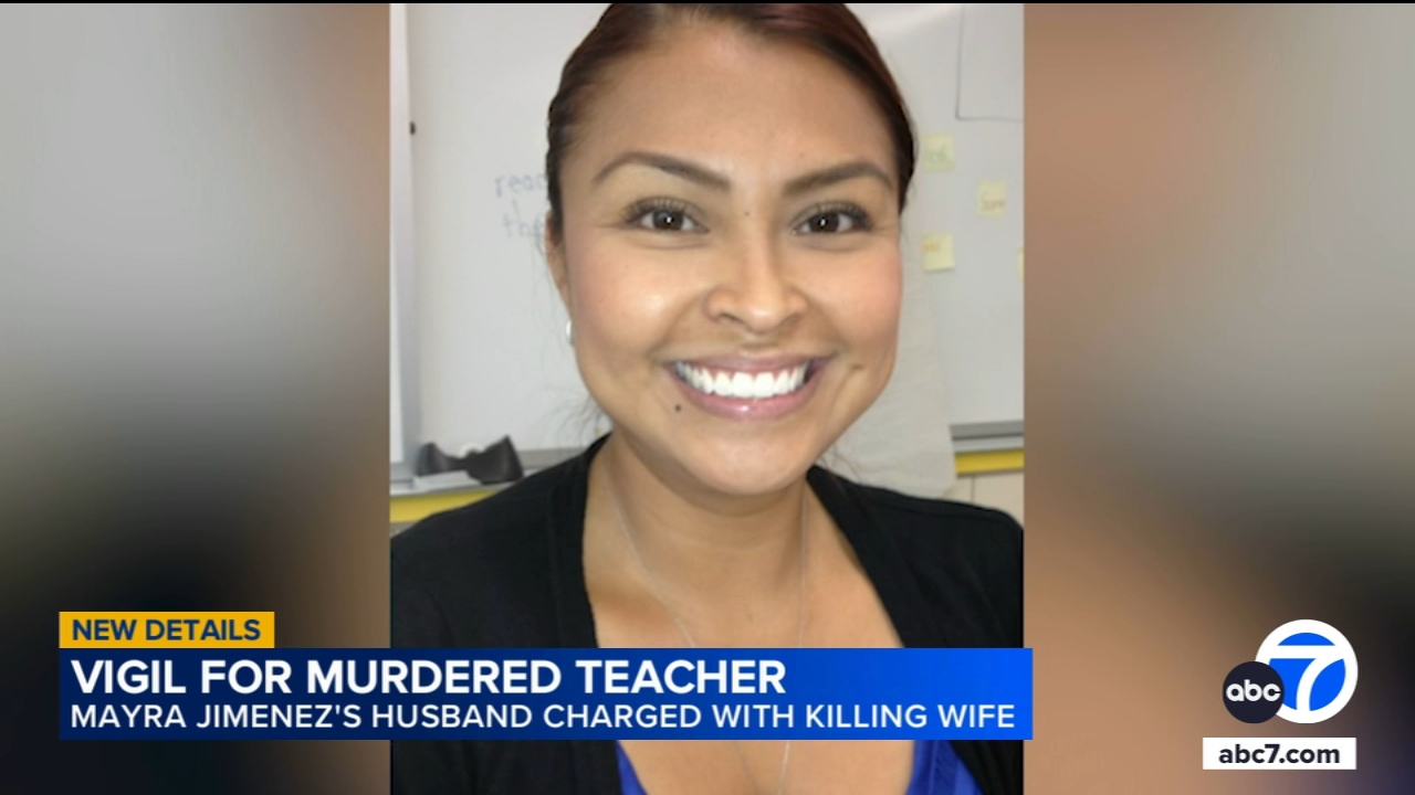 Students, friends pay tribute to teacher allegedly murdered by husband in North Hollywood