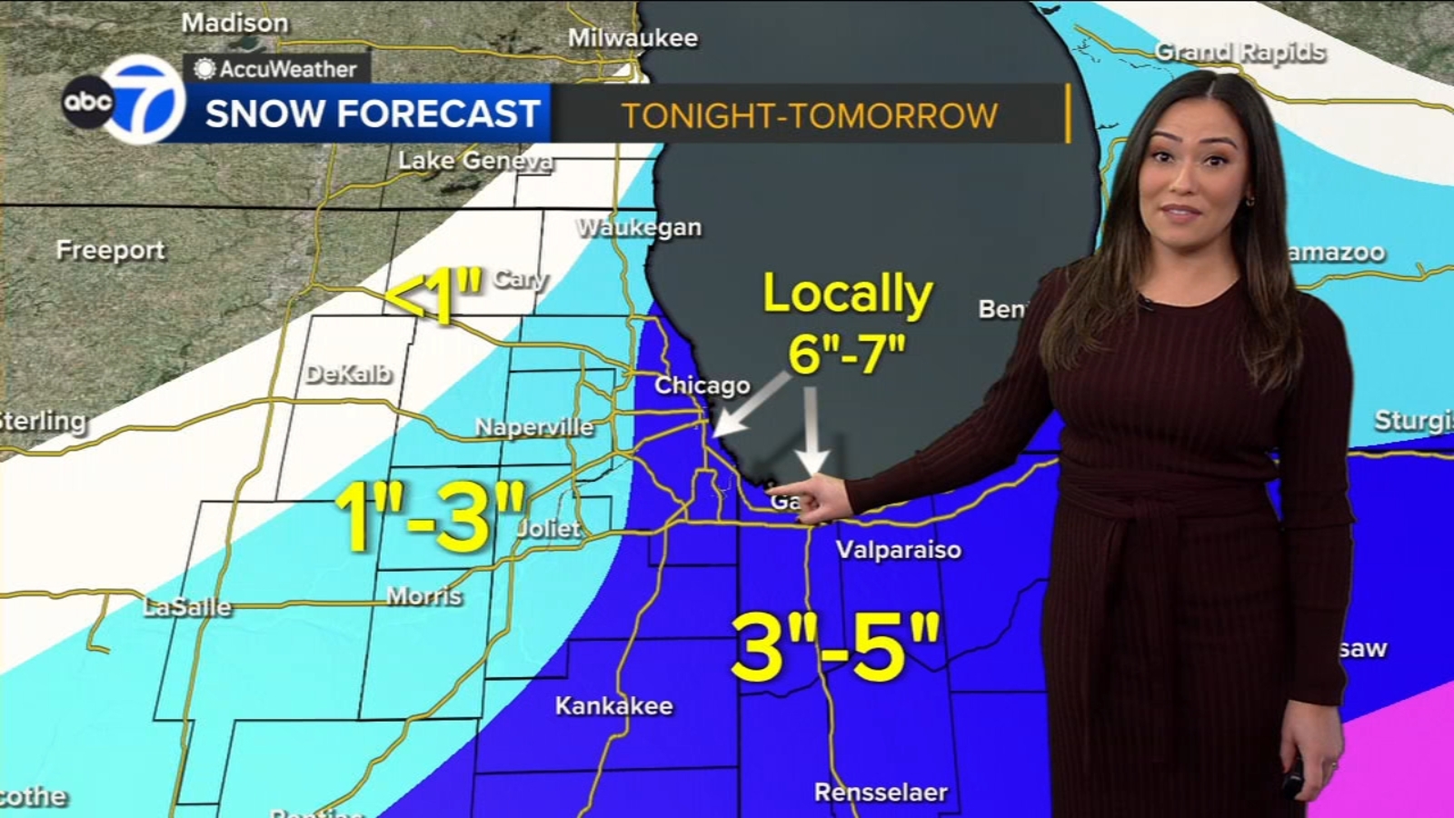 Chicago weather: Winter storm could bring several inches of snow to area Saturday night | LIVE RADAR