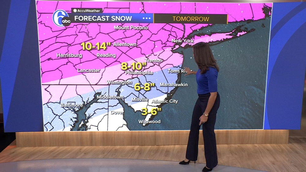 AccuWeather:  A winter storm will bring snow, sleet, and ice Sunday