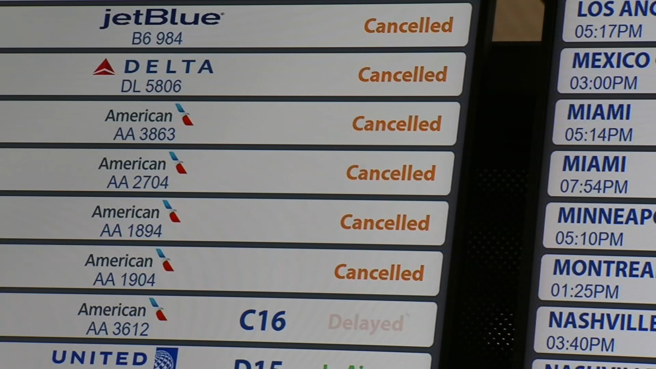 RDU flights | More than 70 cancelled , Sunday expected to be worst travel day in years