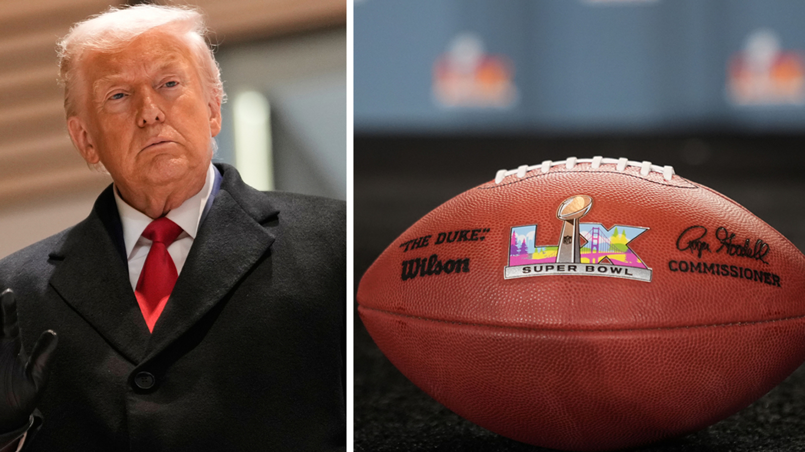 Here's why President Trump will not be attending Super Bowl 60
