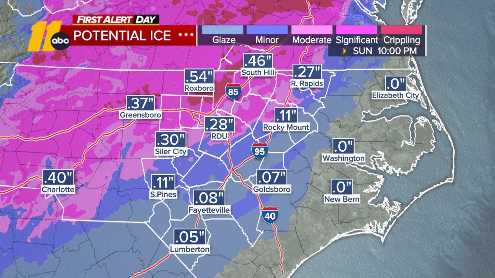 Winter weather brings sleet, snow, freezing rain with bitter cold ahead ...
