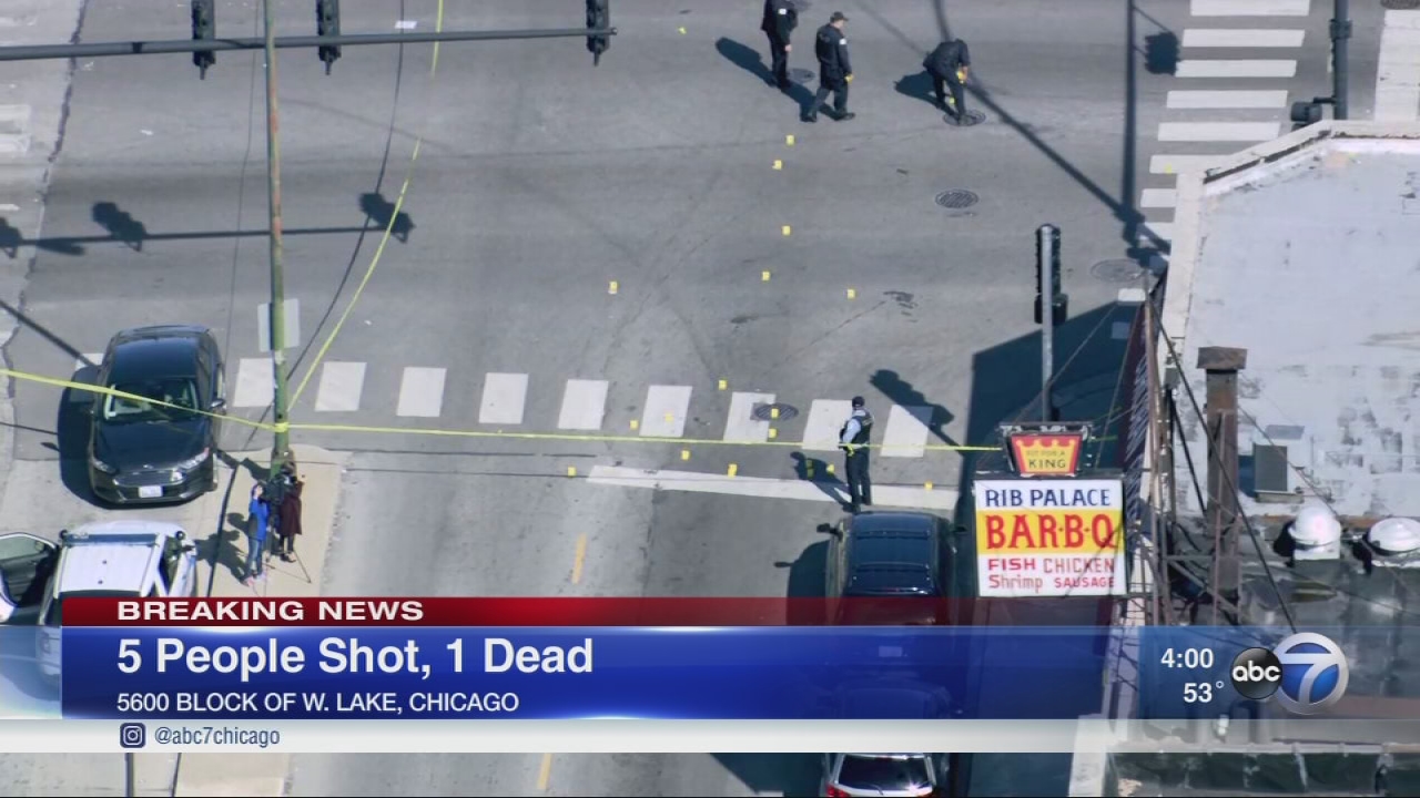 1 dead among 5 shot in Austin, police say