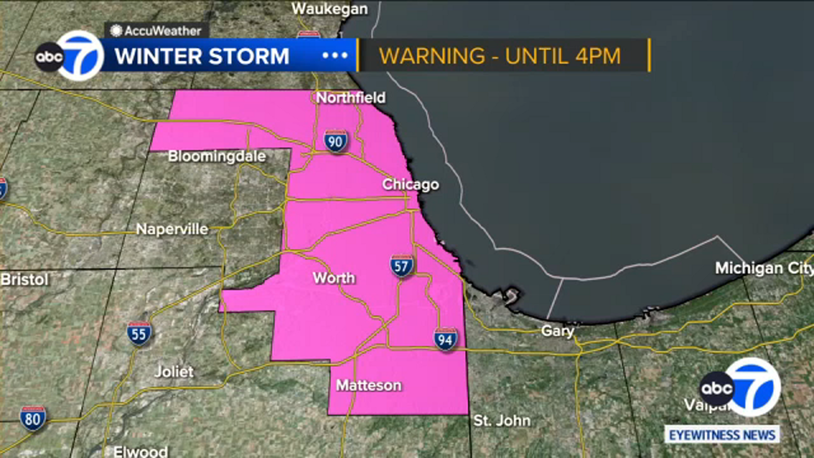 Chicago weather: Winter Storm Warning issued amid accumulating snow, slick roads | LIVE RADAR