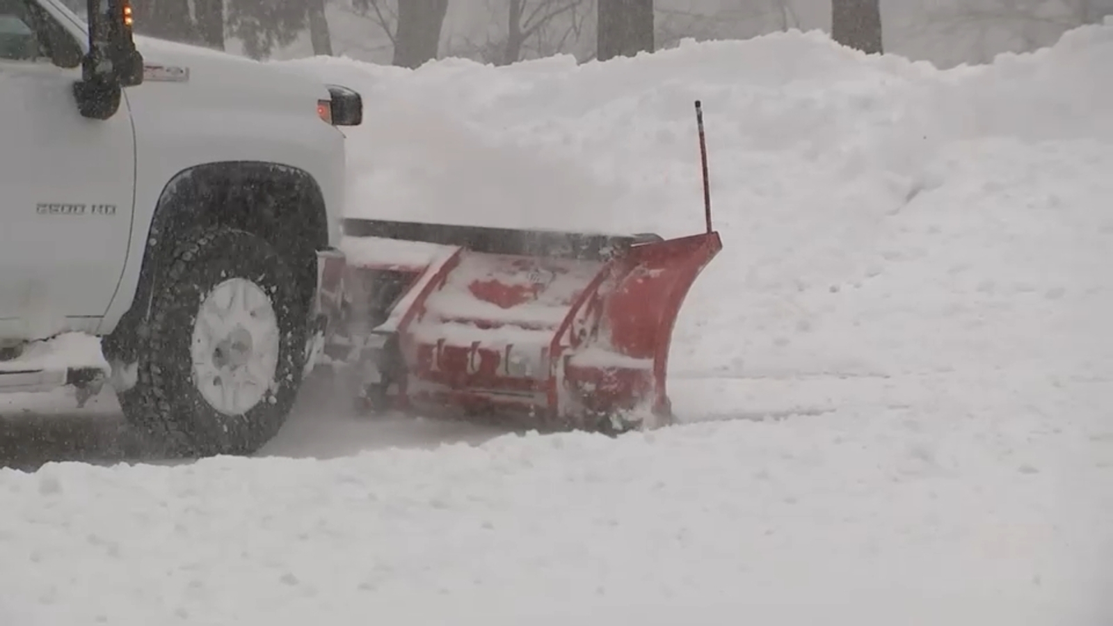 Snow removal crews out in full force in Orange County - ABC7 New York