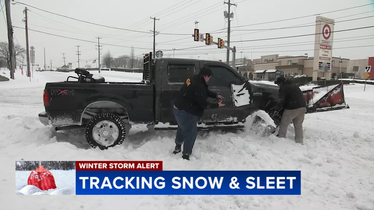 Drivers forced to take it slow as snow blankets King of Prussia