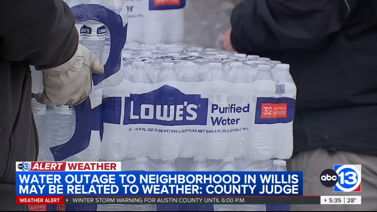 Montgomery County neighborhood dealing with water outage during winter storm