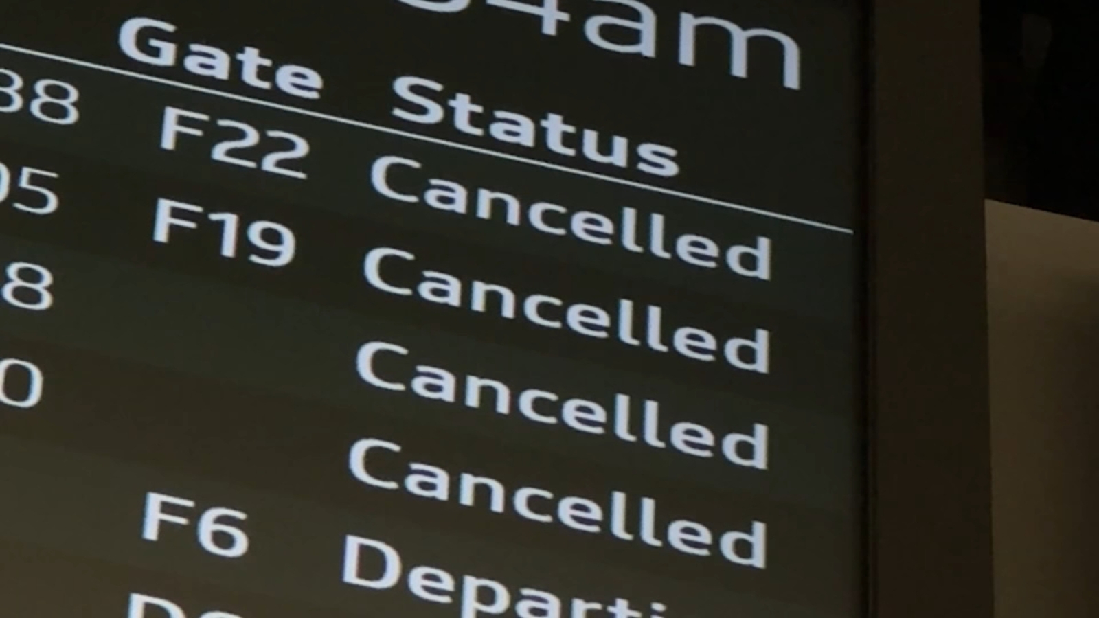 SFO travelers face flight cancellations, delays due to massive winter storm: 'I'm ready to go home'