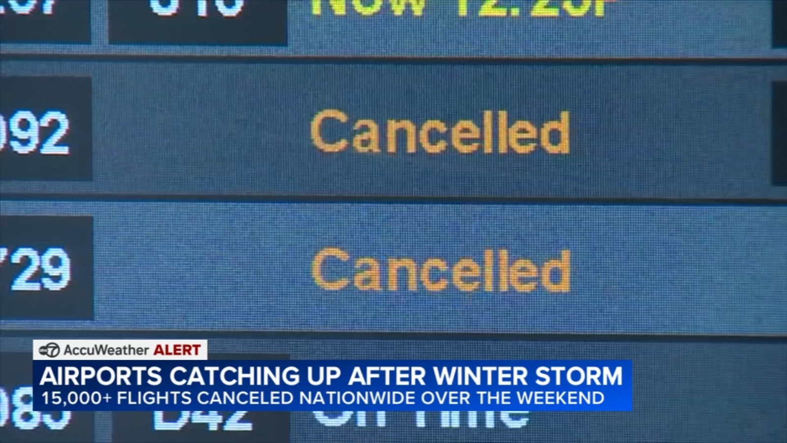 Chicago weather: Bitter cold remains after weekend snow storm; airports getting back to normal