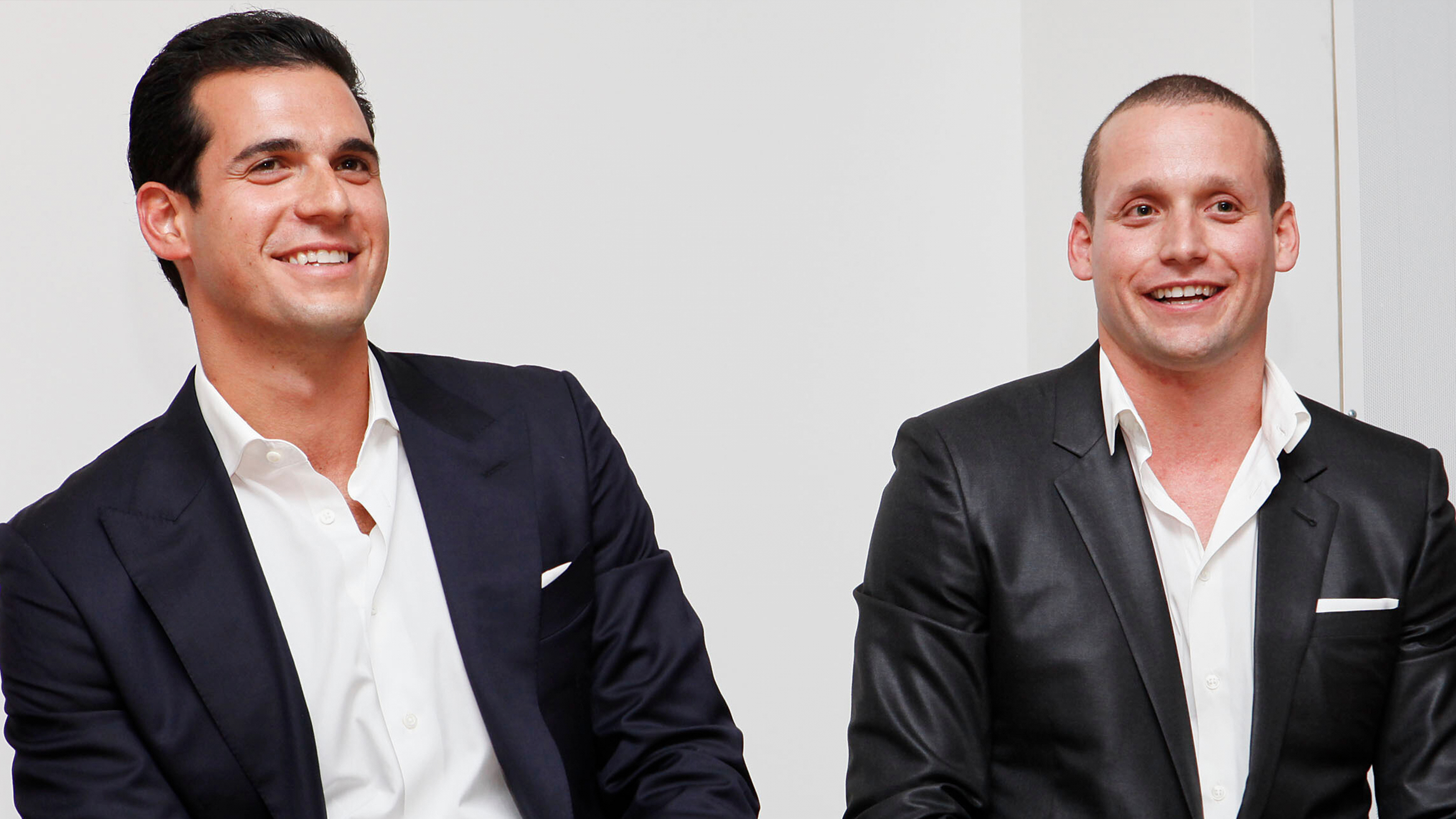 Oren and Tal Alexander speak at a panel at the Rockstars of Real Estate Event, Sept. 3, 2013 in New York.