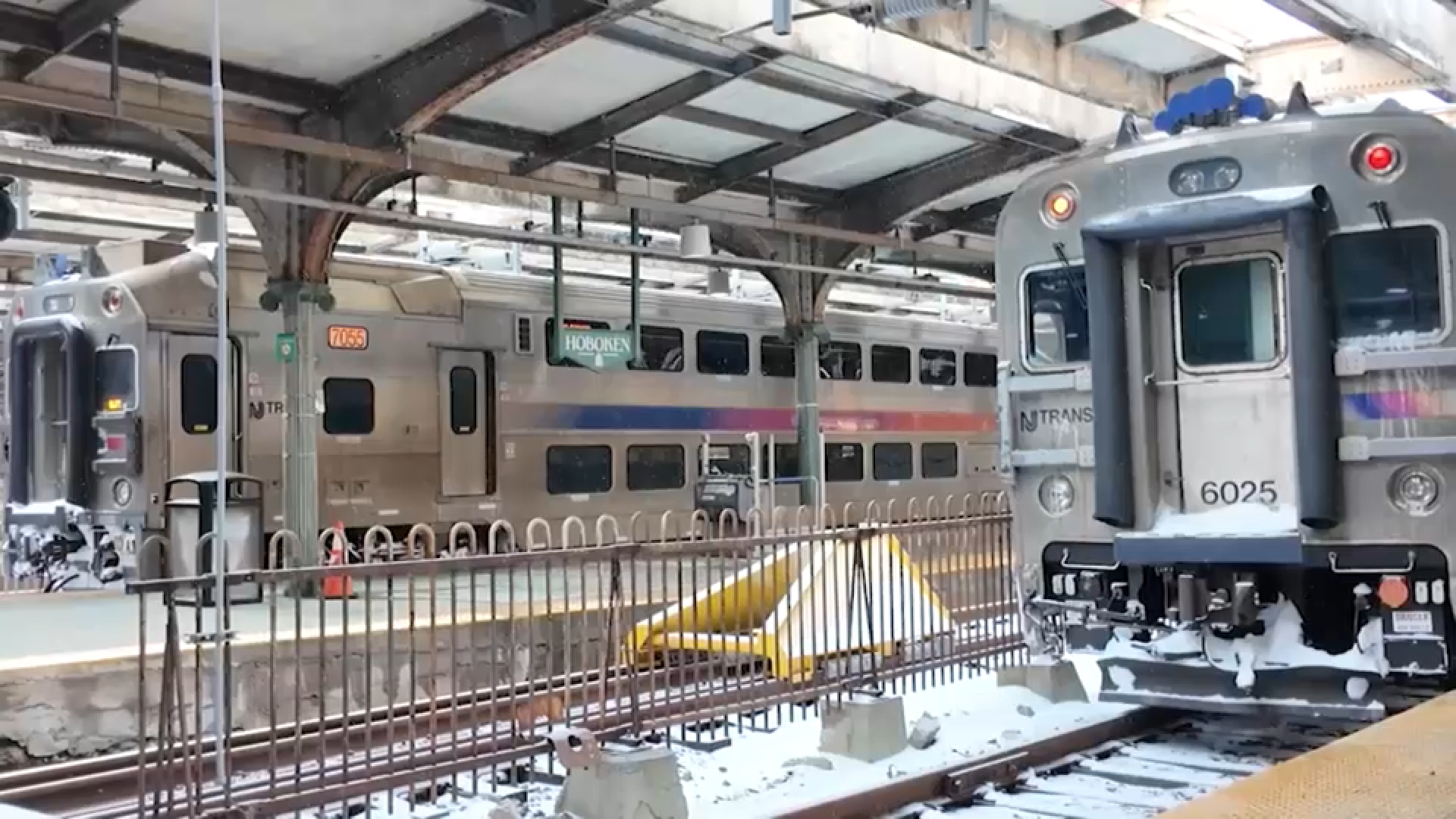 Mass transit slowly returning to normal after weekend winter storm